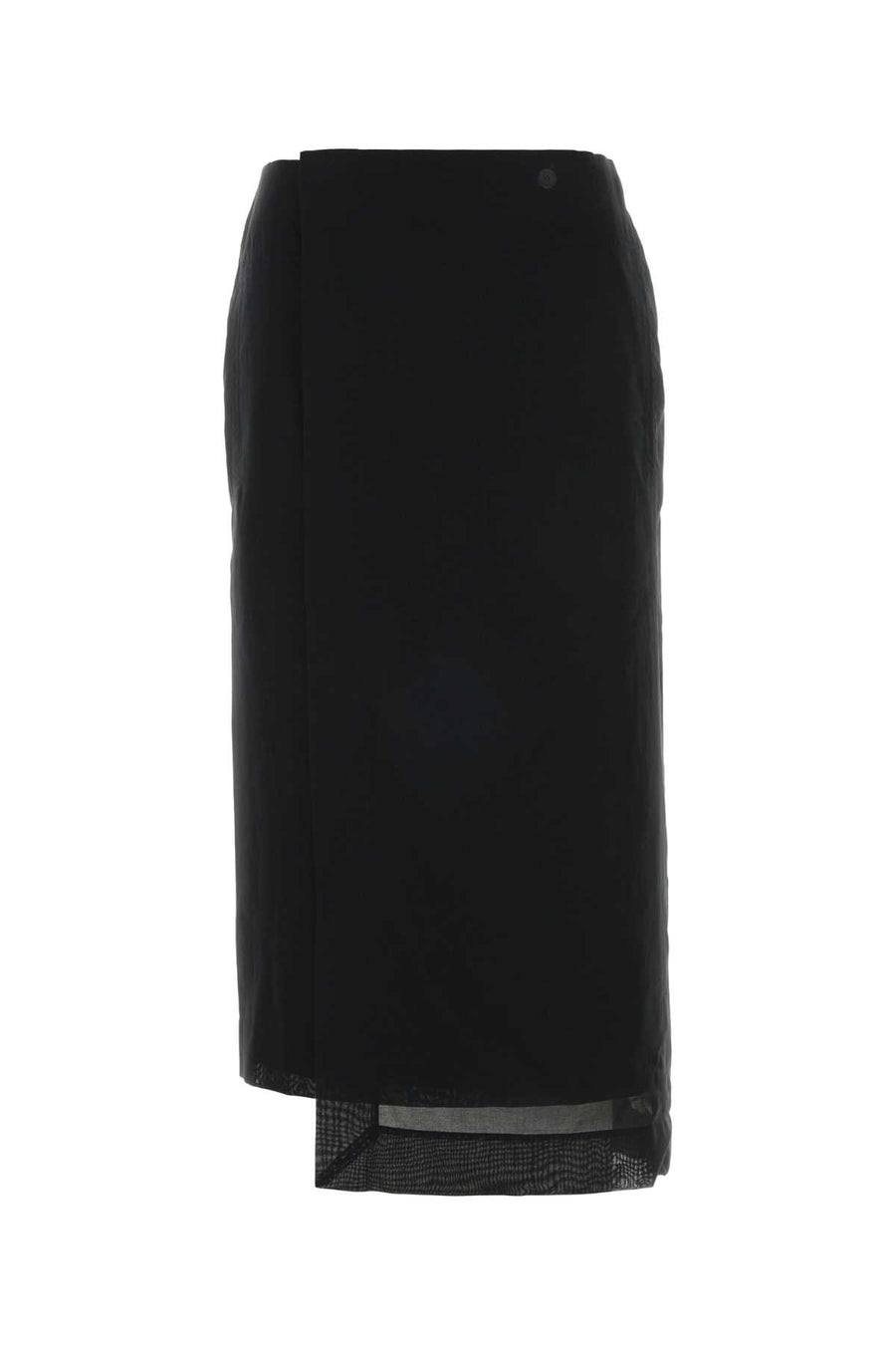 Carven Exterior: 100% Cotton trousers in black