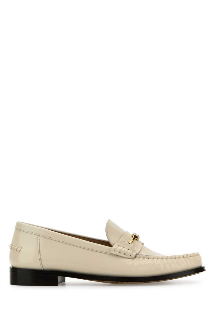 Ivory Leather Harry Loafers Masbismas Mocassini