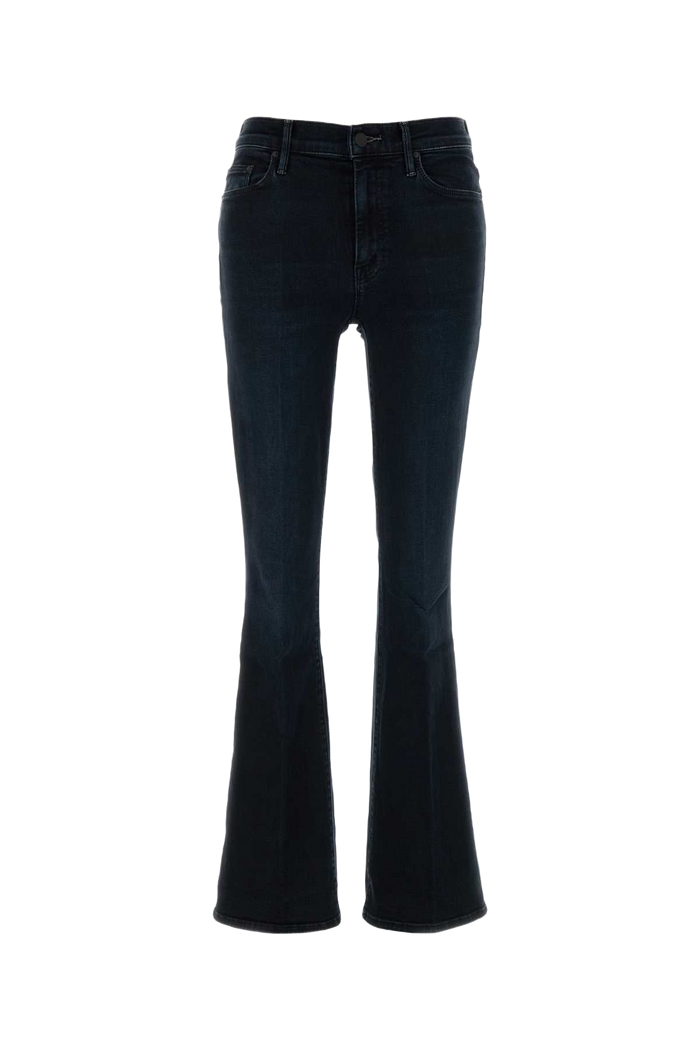 Midnight Blue Stretch Denim The Weekender Jeans Night In Venice