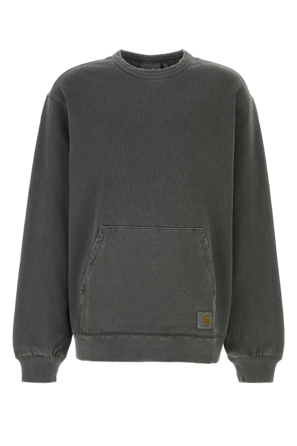 Carhartt Wip Sweatshirt 100% Cotton sweatshirt in gray