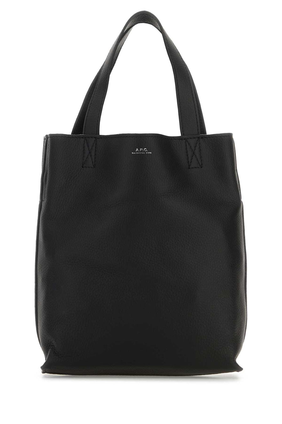 A.P.C. Maiko 100% Vache tote bag in black