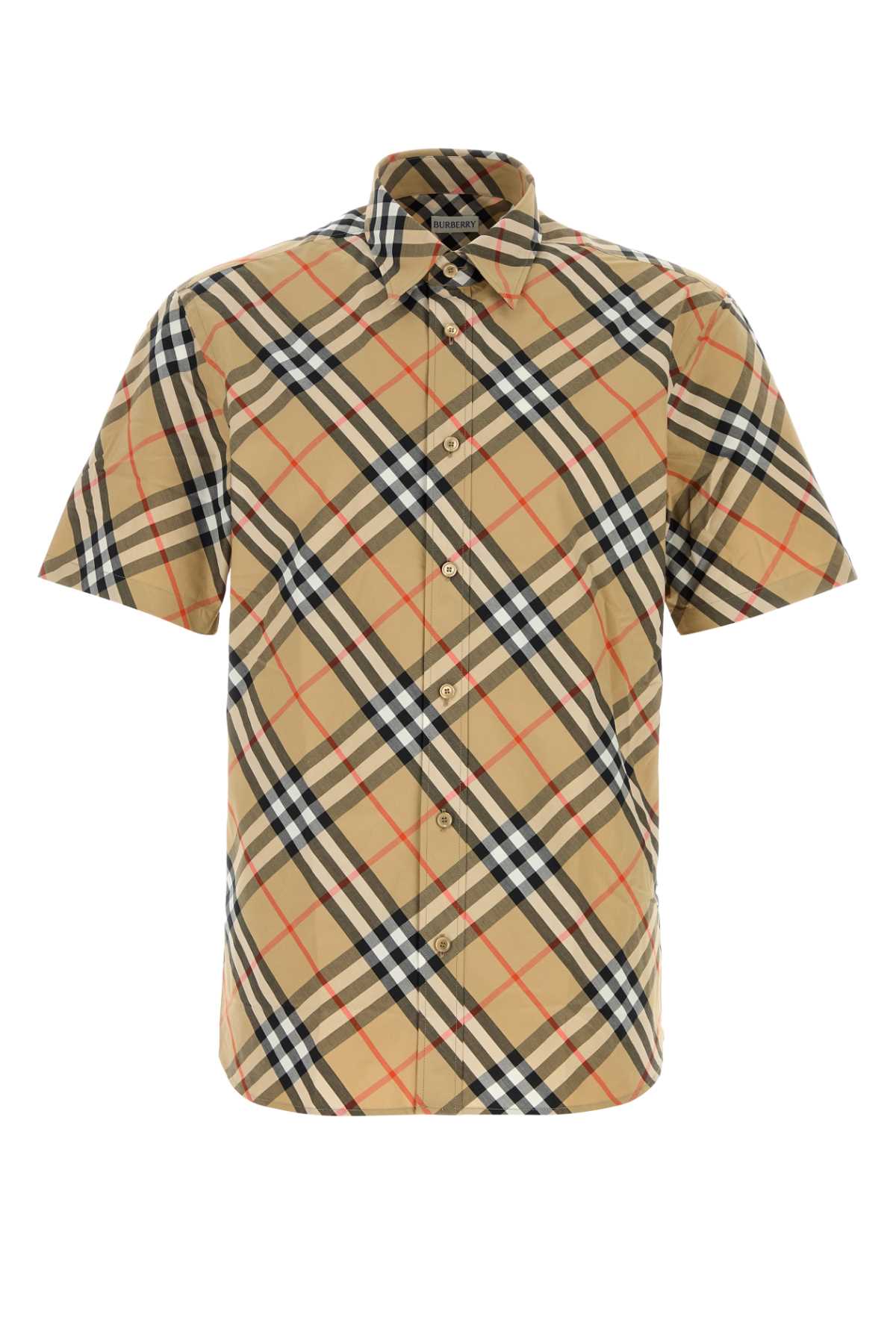Printed Poplin Shirt Sandipcheck Exterior: Cotton Camicie