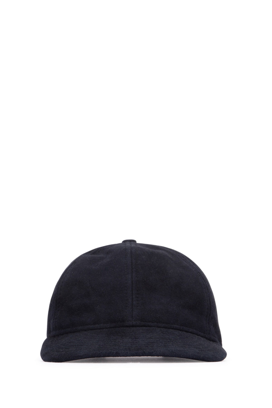 New Era Cap Suede 100% Leather baseball cap in navy