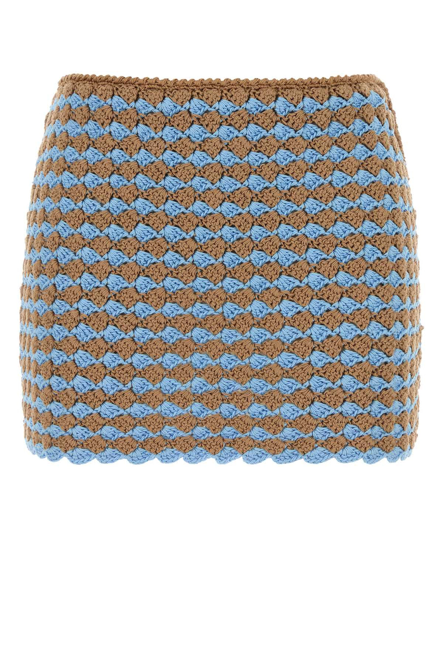 Prada 100% Cotton (Exterior) skirt in multicolor