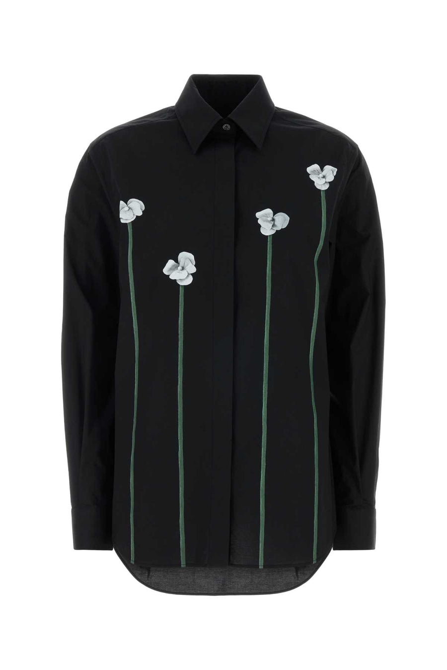 Moschino 95% Cotton shirt in black