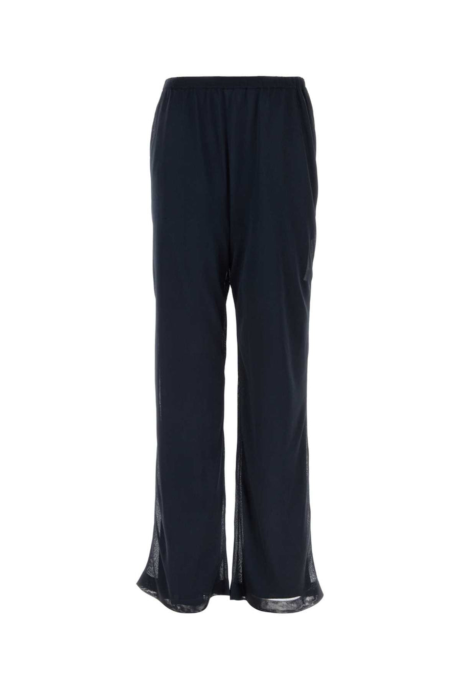 Ferragamo Exterior: 100% Polyester; Lining: 75% Acetate trousers in navy
