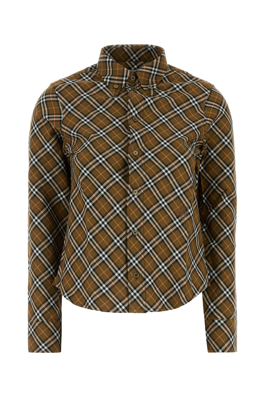 Burberry 100% Cotton shirt in brown