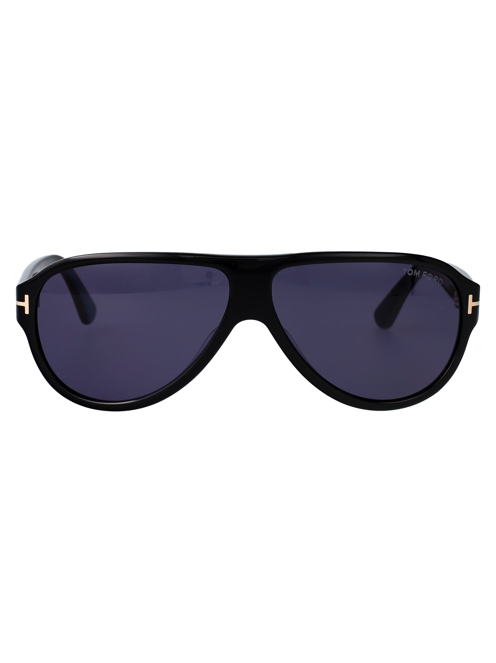 Ft1336 01v Nero Lucido / Blu Acetate Sunglasses
