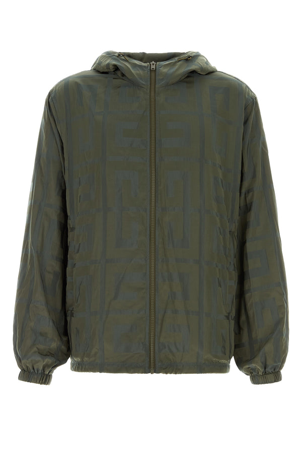 Givenchy 100% Polyamide jacket in khaki