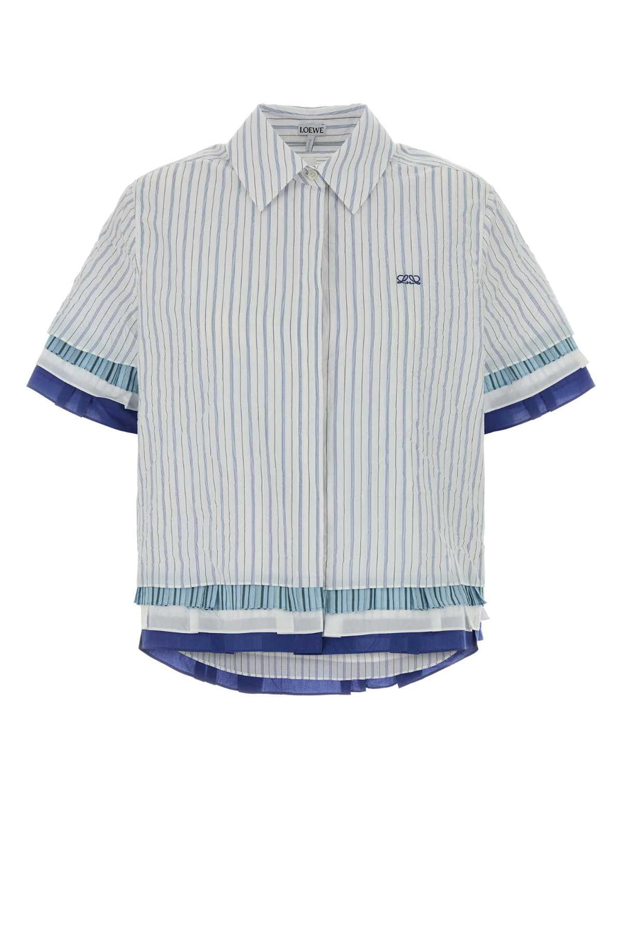 Loewe Sleeve 53% Cotton shirt in white