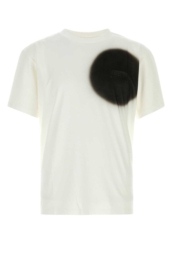 MM6 Maison Margiela 100% Cotton t-shirt in white