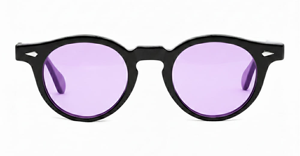 Jtpl-021a-2b-Tr-Purple Nd Acetate Sunglasses