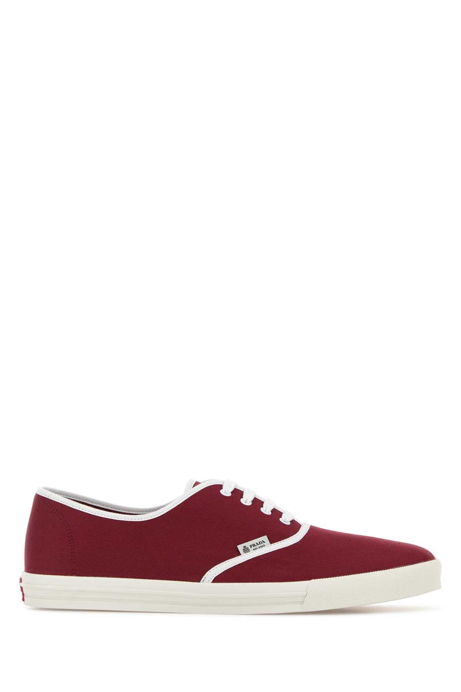 Prada Drill Canvas upper sneaker in red