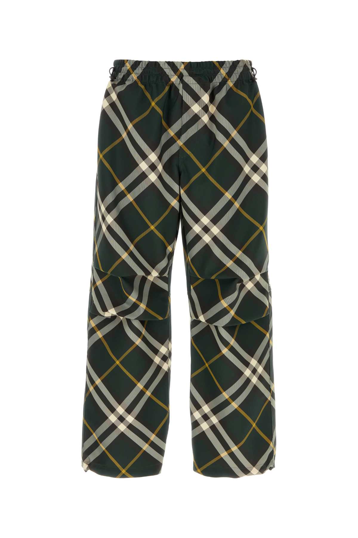 Embroidered Polyester Pant Ivyipcheck Exterior: Pantaloni
