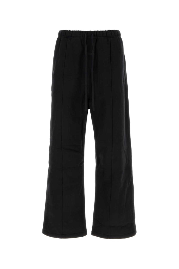 Fear Of God Essential Lounge 80% Cotton joggers in black