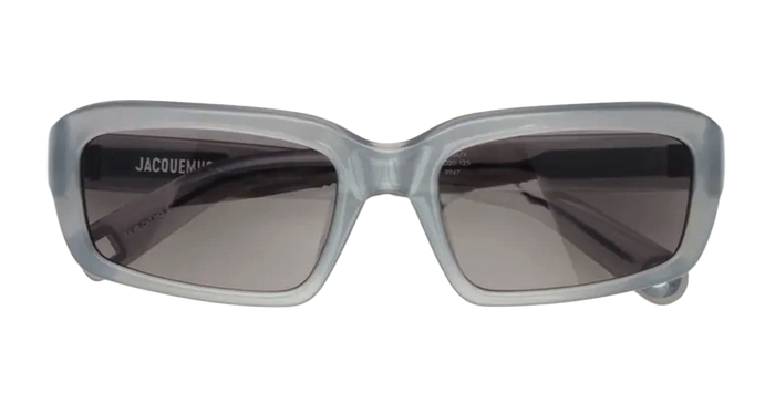 Marino - Metallin Grey Lens Acetate Sunglasses