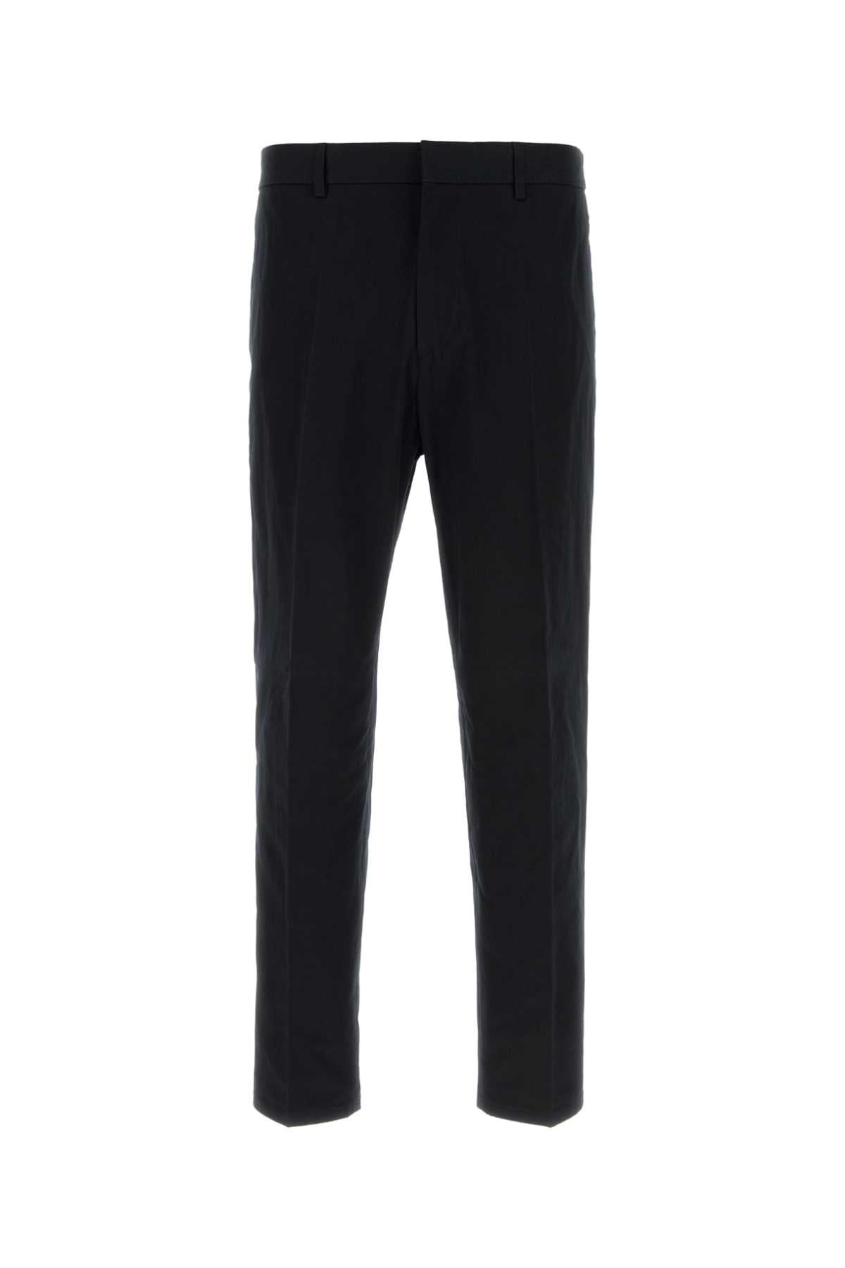 Midnight Blue Cotton Pant 401 Exterior: Pantaloni