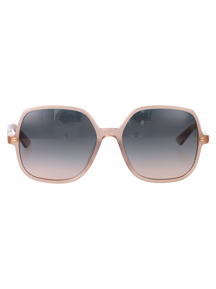 Ch0362s Beige-beige-grey Acetate Sunglasses