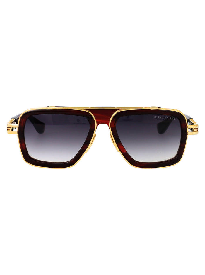 Lxn-Evo Sienna Blaze - Yellow Gold Titanium Sunglasses