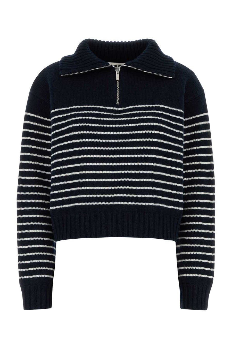 Miu Miu 100% Wool sweater in navy