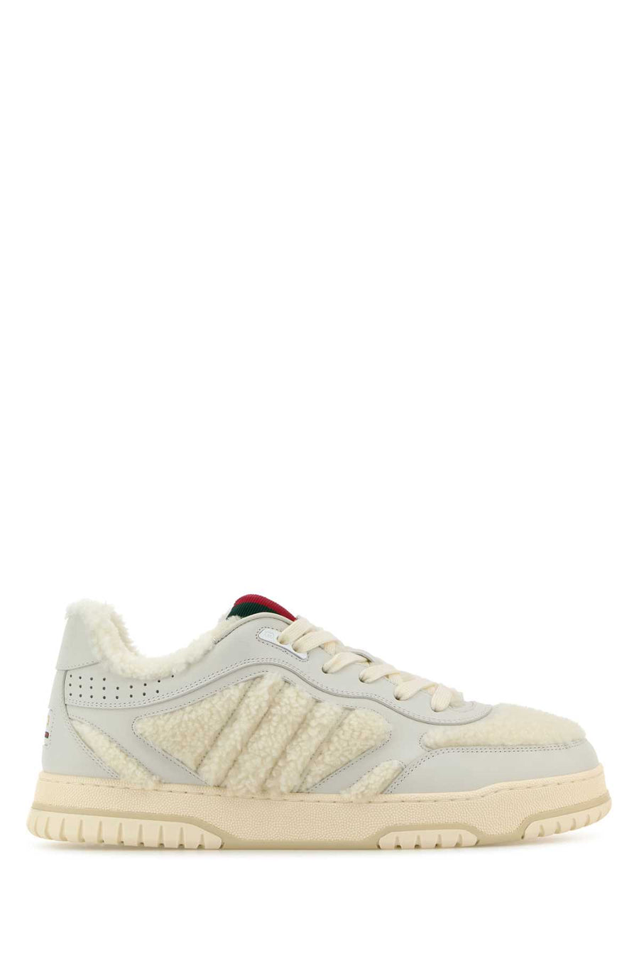 Gucci Exterior: 100% Leather sneaker in white
