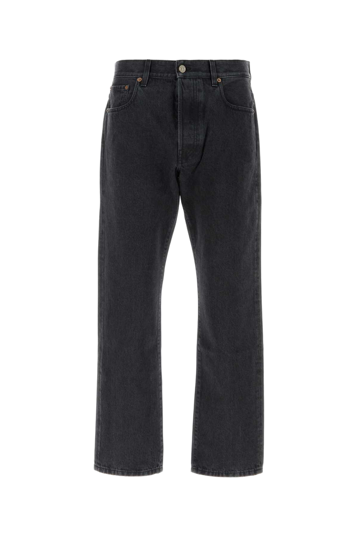 Slate Denim Jeans Nero Cotton