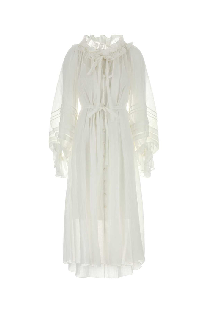 Ivory Ramie Abiti