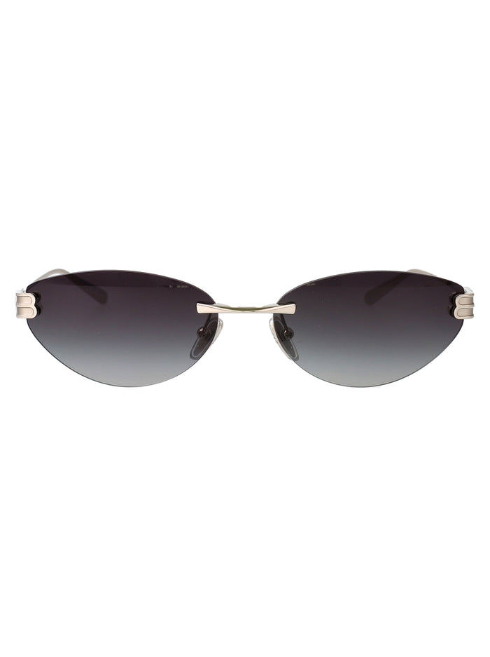 Bb0486s Silver-silver-smoke Metal Sunglasses