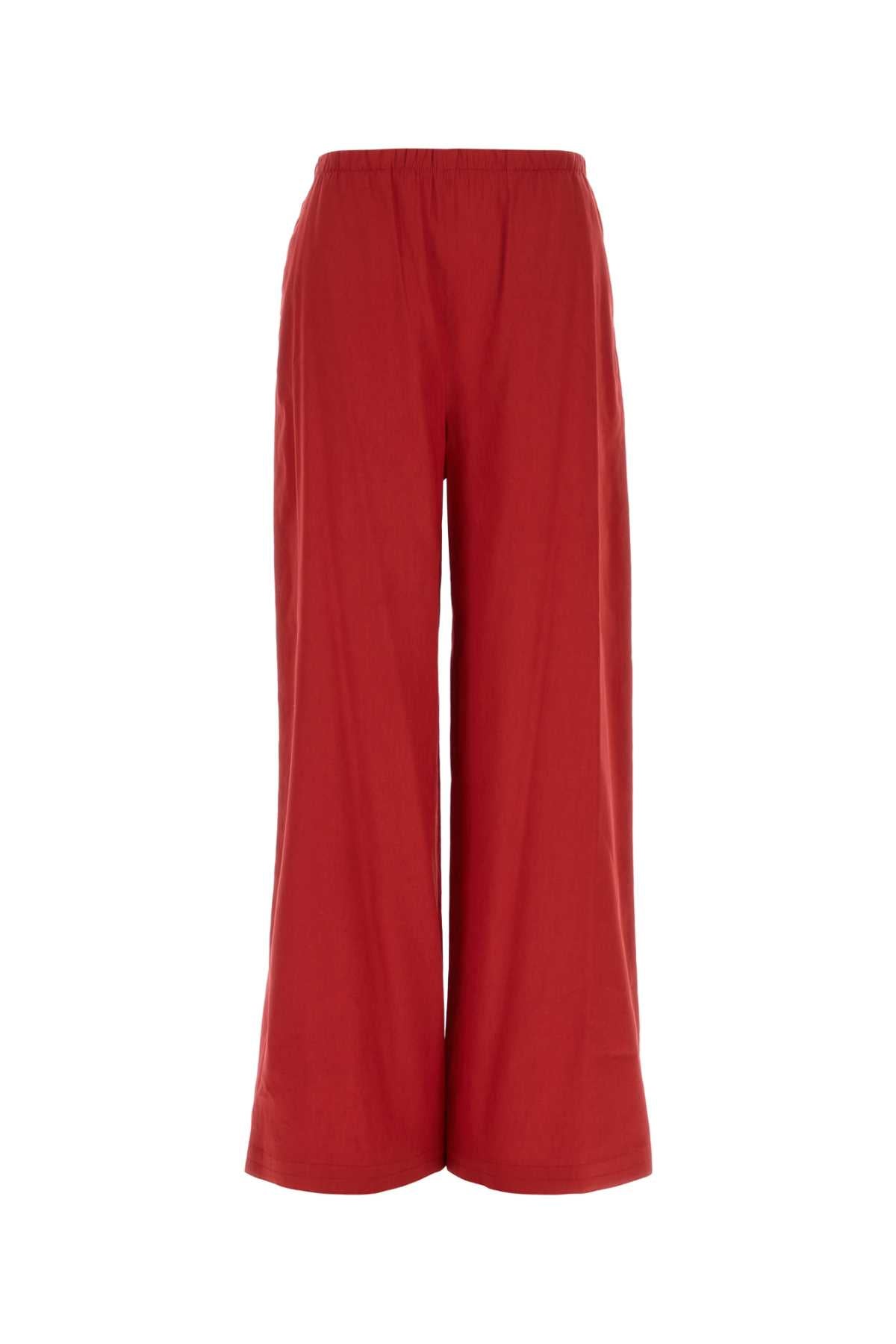 Red Jersey Destino Pant Rosso Pantaloni