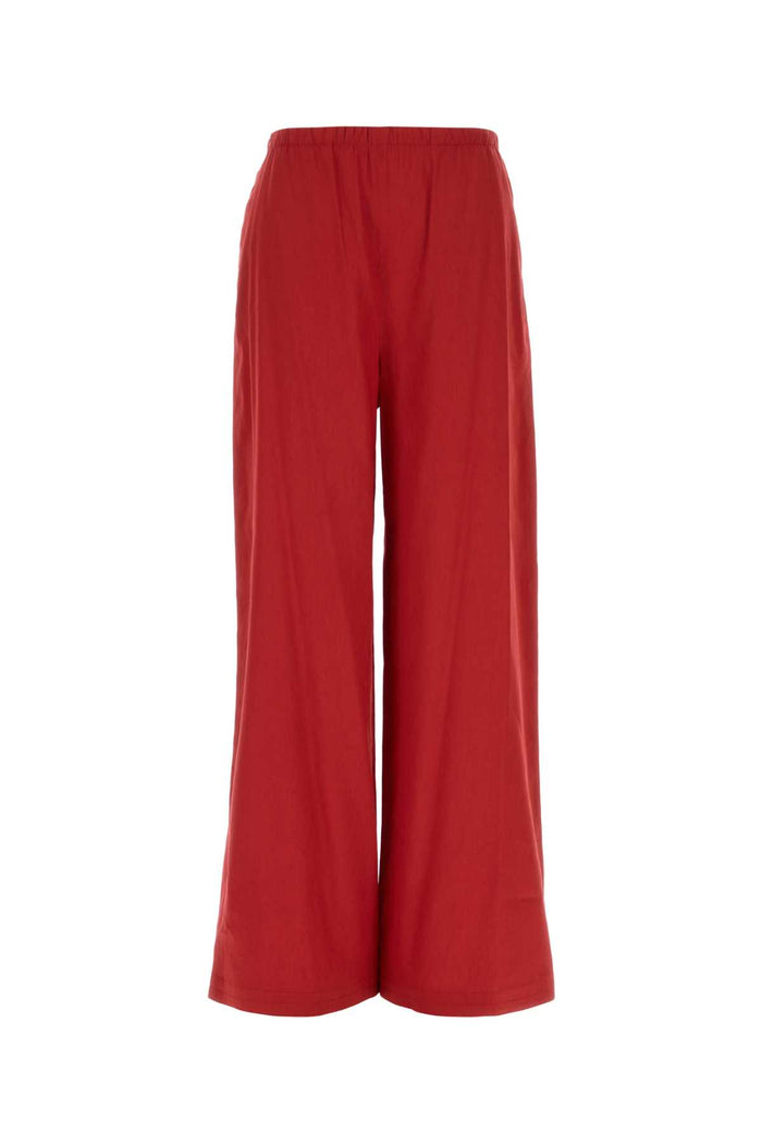 Red Jersey Destino Pant Rosso Pantaloni