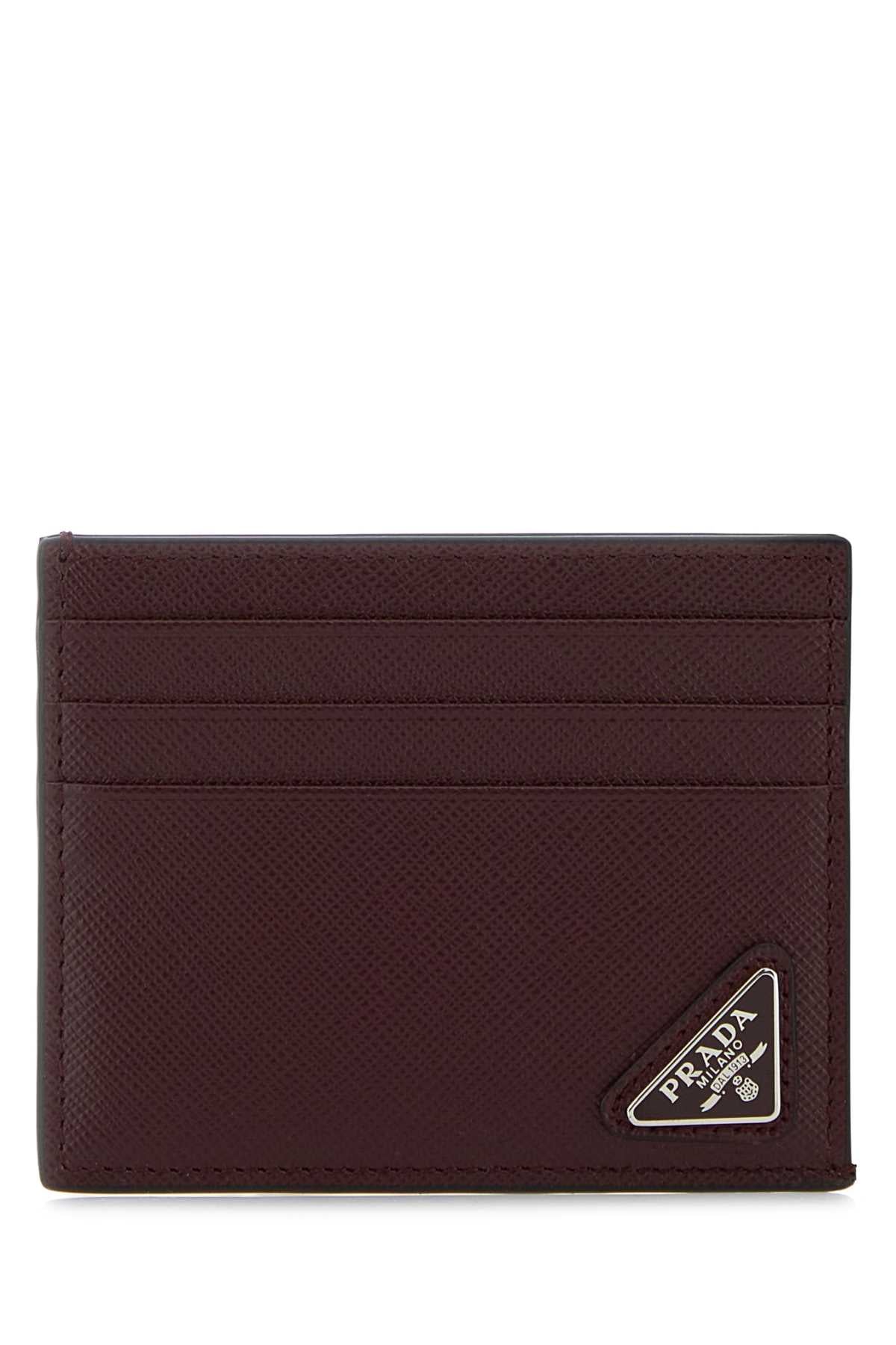Bordeaux Exterior: Leather Portafogli