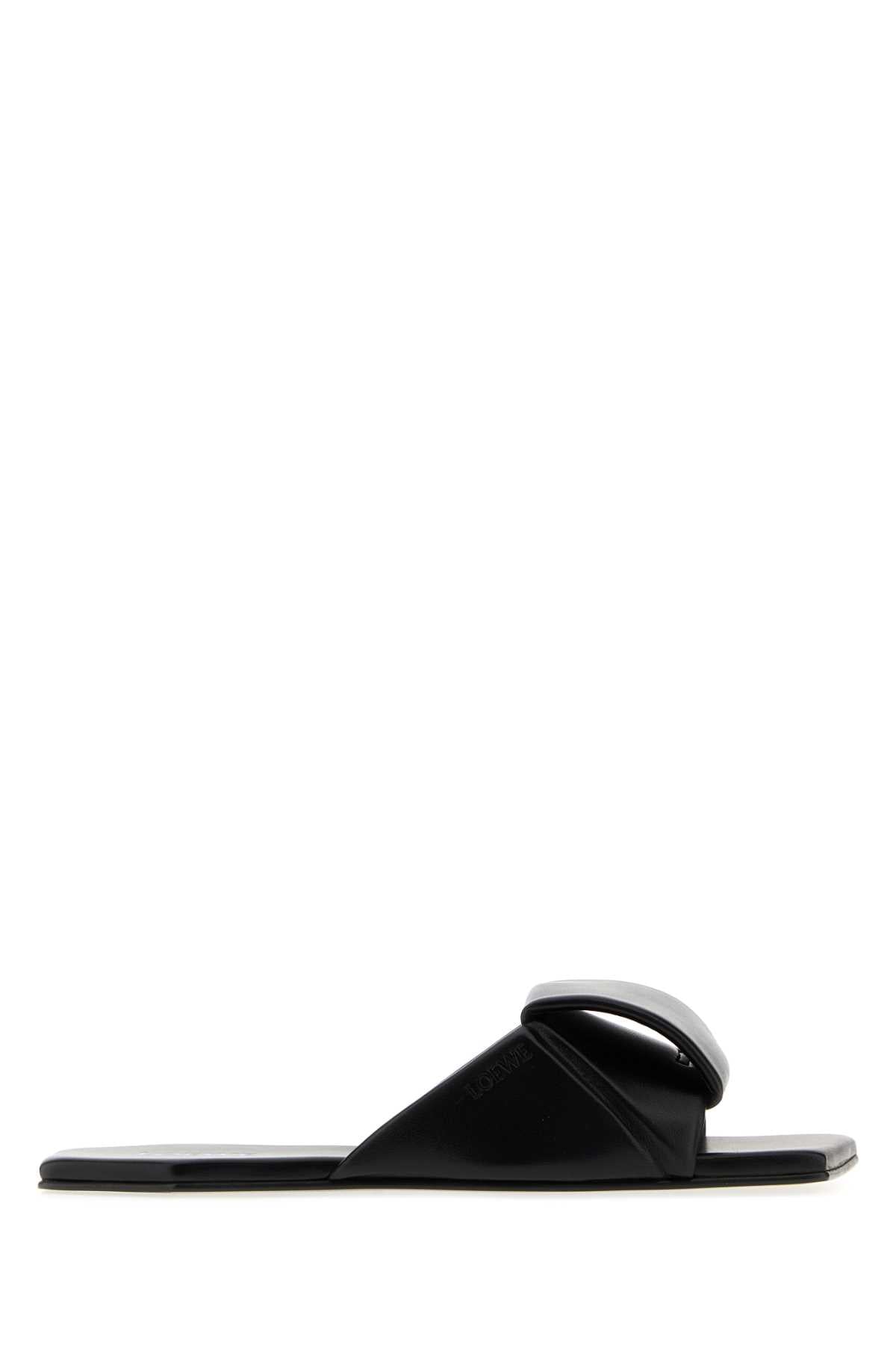 Black Slippers