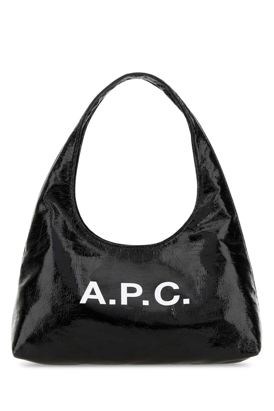 A.P.C. Ninon 55% Polyurethane shoulder bag in black