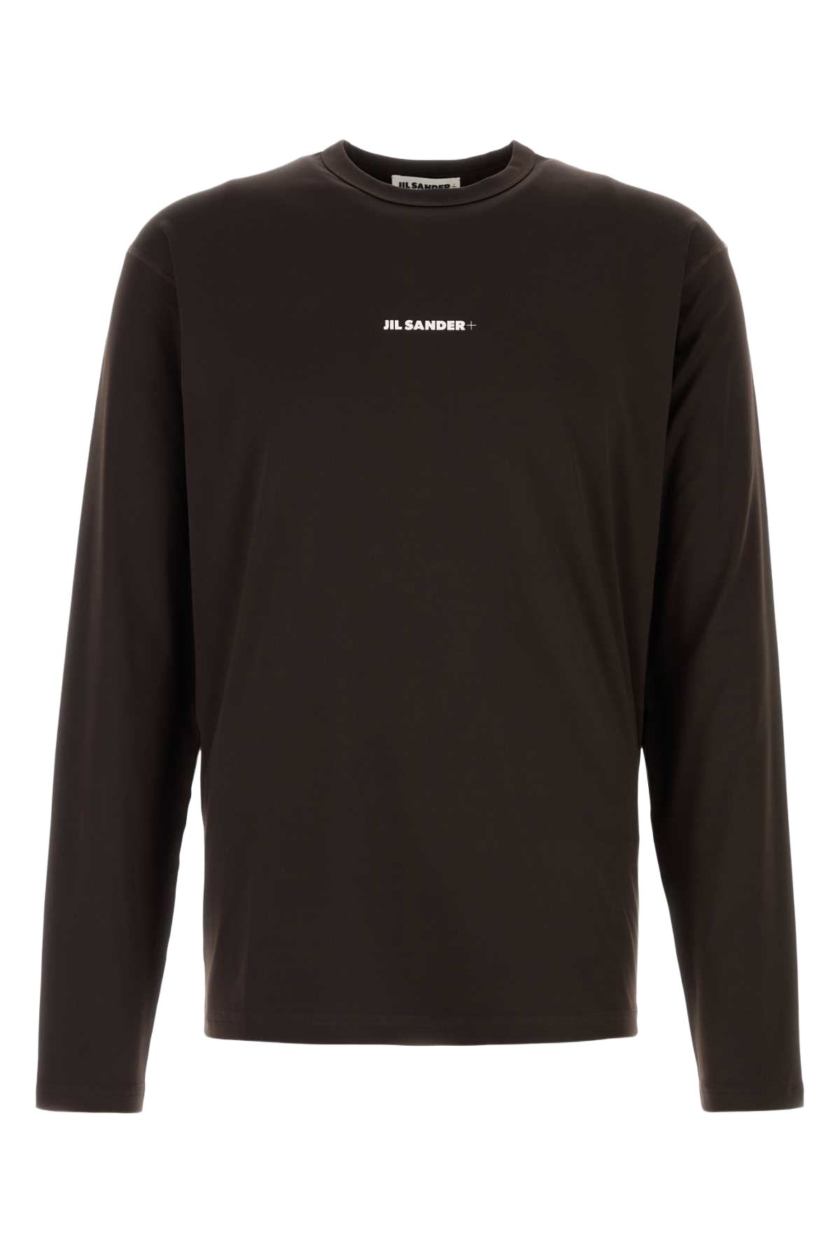 Chocolate Stretch Polyester T-Shirt Ganache Poliestere Elastan
