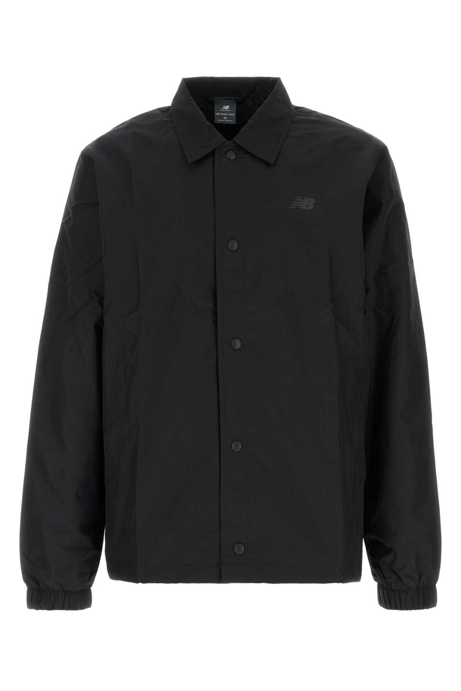 New Balance Coaches Exterior: 100% Polyester jacket in black