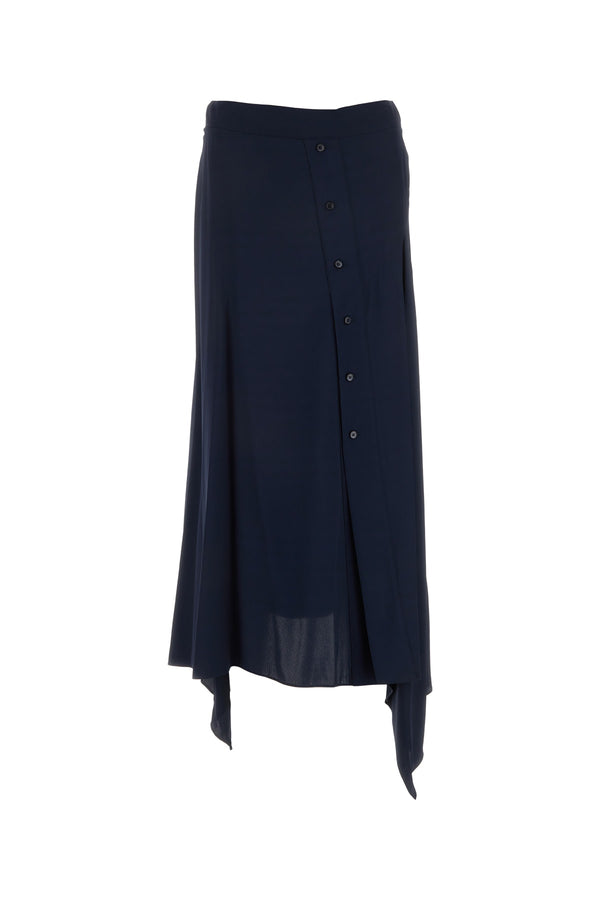 Stella McCartney 100% Viscose skirt in navy