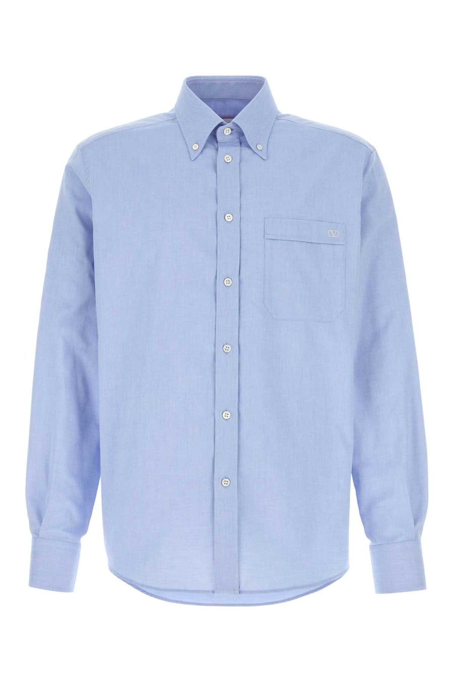 Valentino Garavani Maniche 100% Cotton shirt in blue