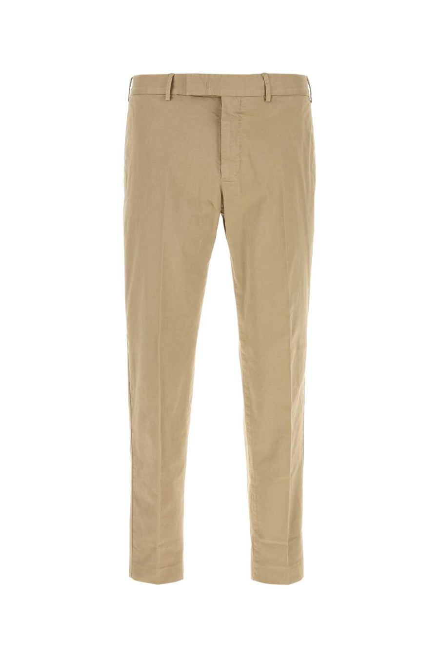 Pt Torino 98% Cotton trousers in beige