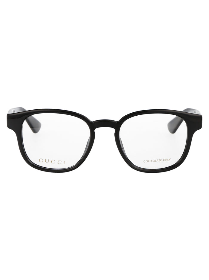 001 Black Transparent Acetate Optical