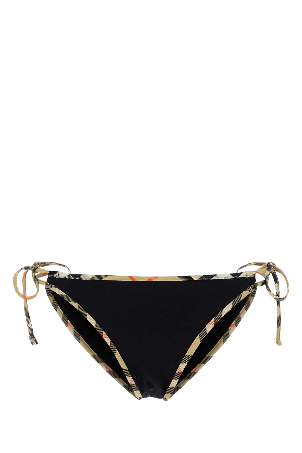 Black Stretch Nylon Bikini Bottom Polyamide (nylon) Elastane Costumi Da Bagno
