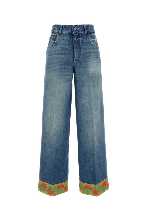 Valentino Garavani Denim 100% Cotton jeans in blue