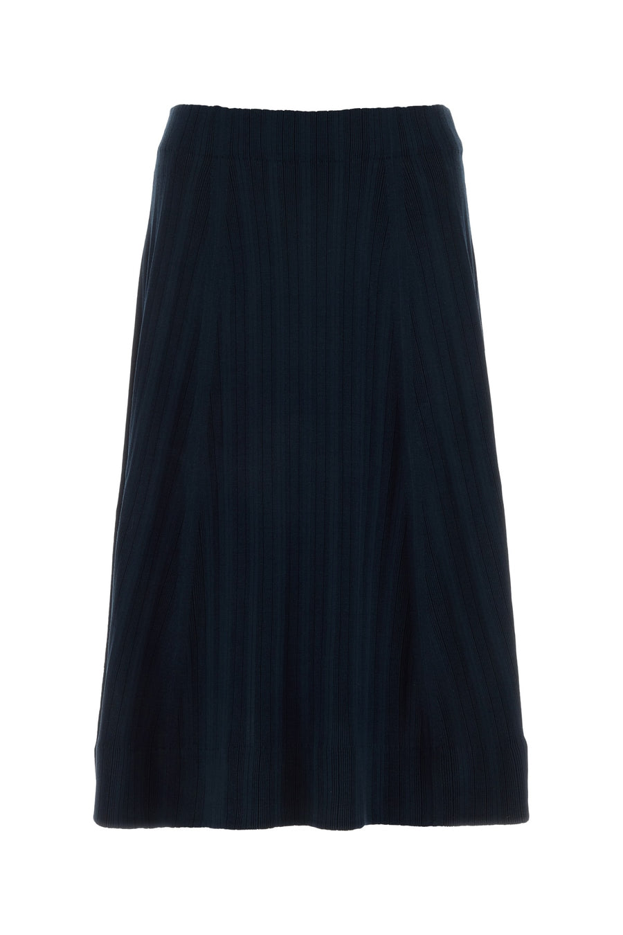 Italist 100% Silk skirt in navy