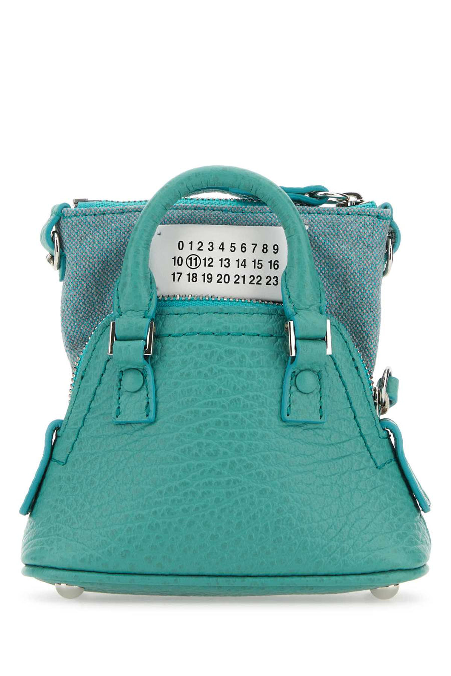Maison Margiela Classique Exterior: 100% Calf top handle bag in green