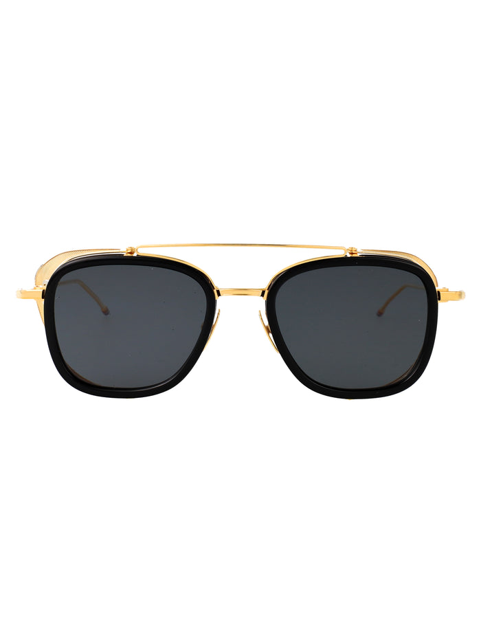 Ues808a-G0003 001 Shiny Black 18k Gold Titanium Acetate + Sunglasses