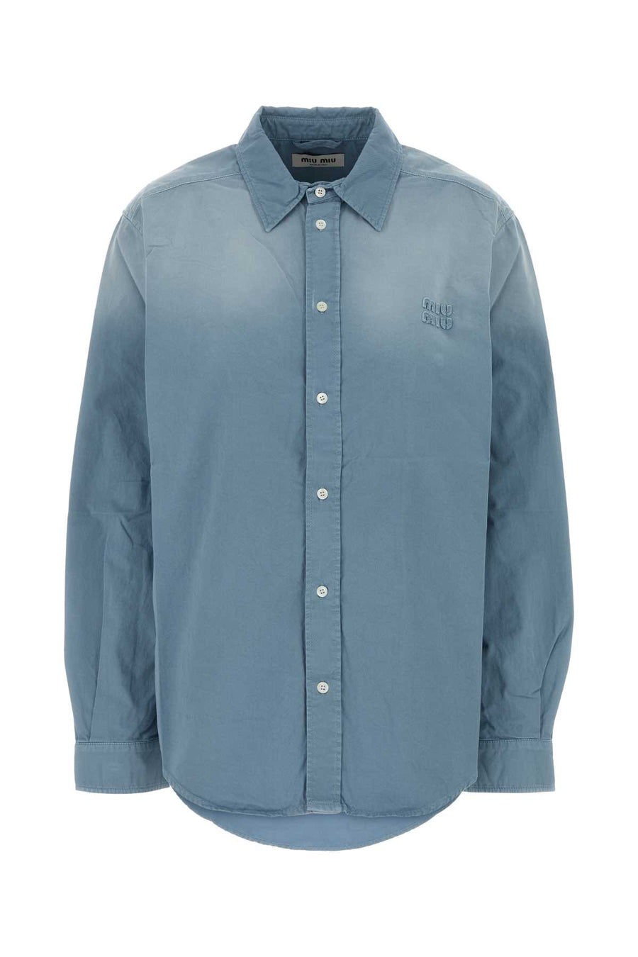 Miu Miu 100% Cotton shirt in blue