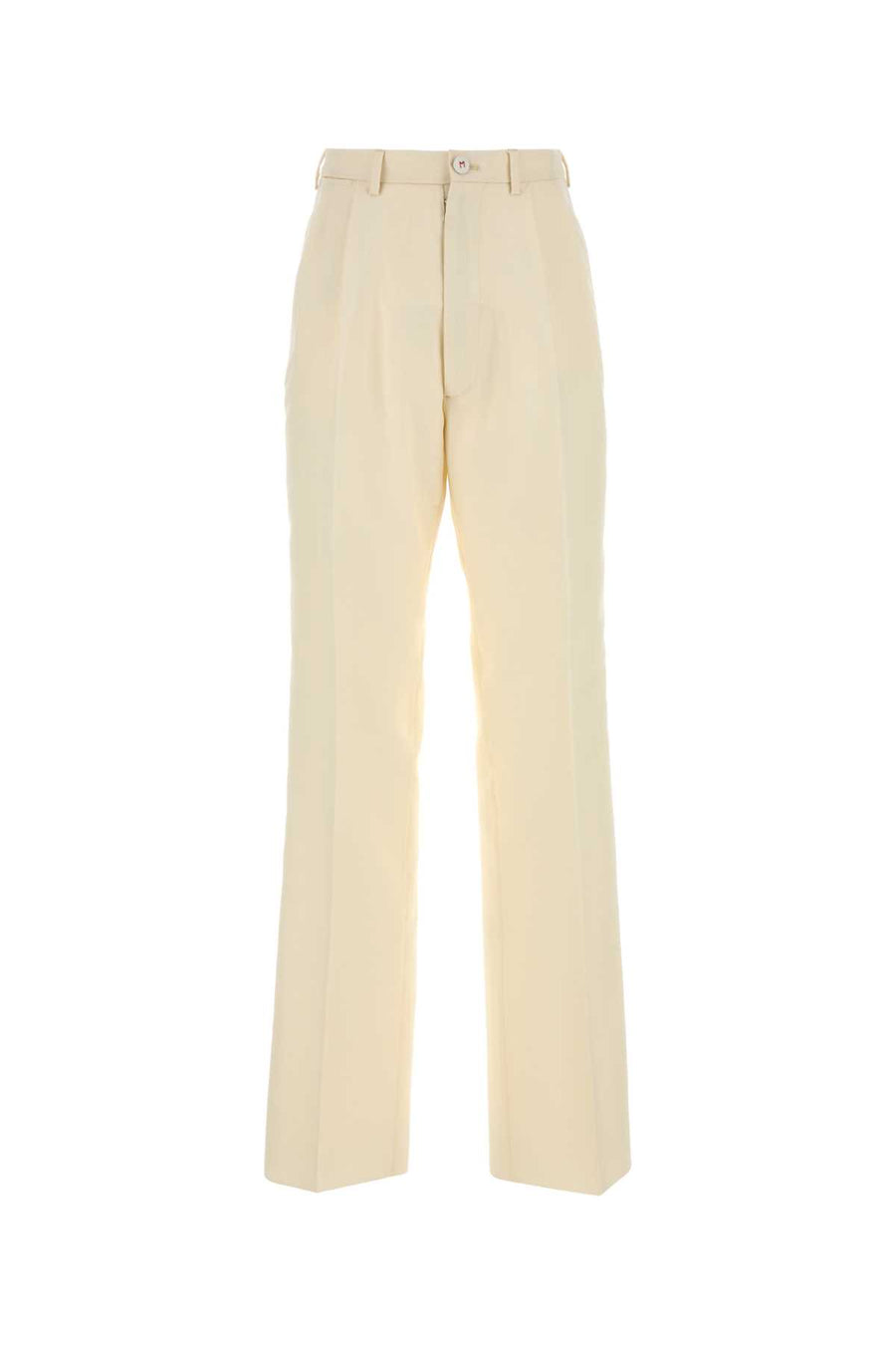 Maison Margiela 80% Mohair 20% Silk trousers in beige
