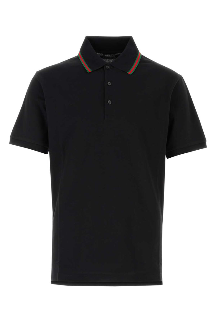 Black Exterior: Cotton Polo