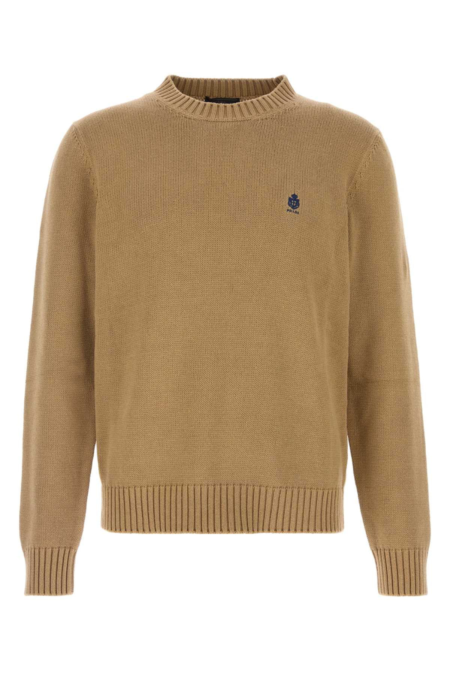 Prada 100% Cotton sweater in beige
