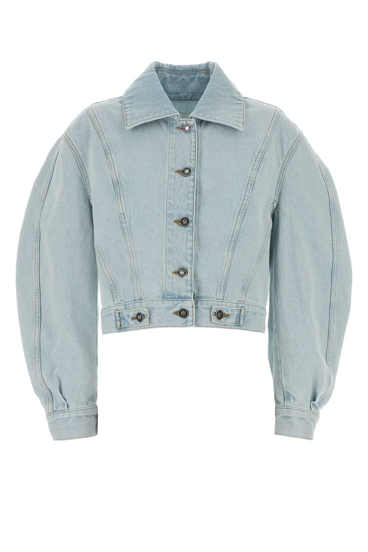 Denim Jacket Lightblue Exterior: Cotton Giubbini