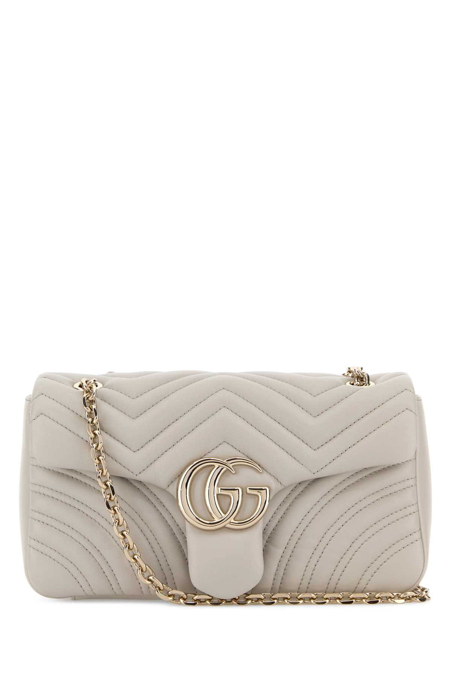 Gucci Exterior: 100% Nappa leather shoulder bag in beige